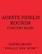 Adeste Fidelis Rounds Concert Band sheet music cover